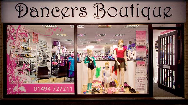 Dancers Boutique for all your dance and dancewear needs.